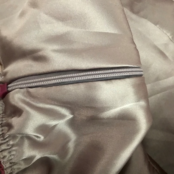 Romy Dress Empire High Low Mauve Plum Size M - Picture 9 of 9